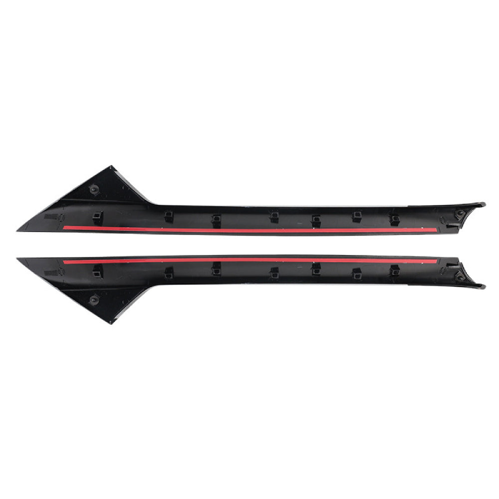 2pcs Front Left+Right Windshield Outer Trim Molding for Ford Explorer 2011-2019 2.3L / 3.5L BB5Z7803145AA BB5Z7803144AA