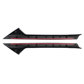 2pcs Front Left+Right Windshield Outer Trim Molding for Ford Explorer 2011-2019 2.3L / 3.5L BB5Z7803145AA BB5Z7803144AA