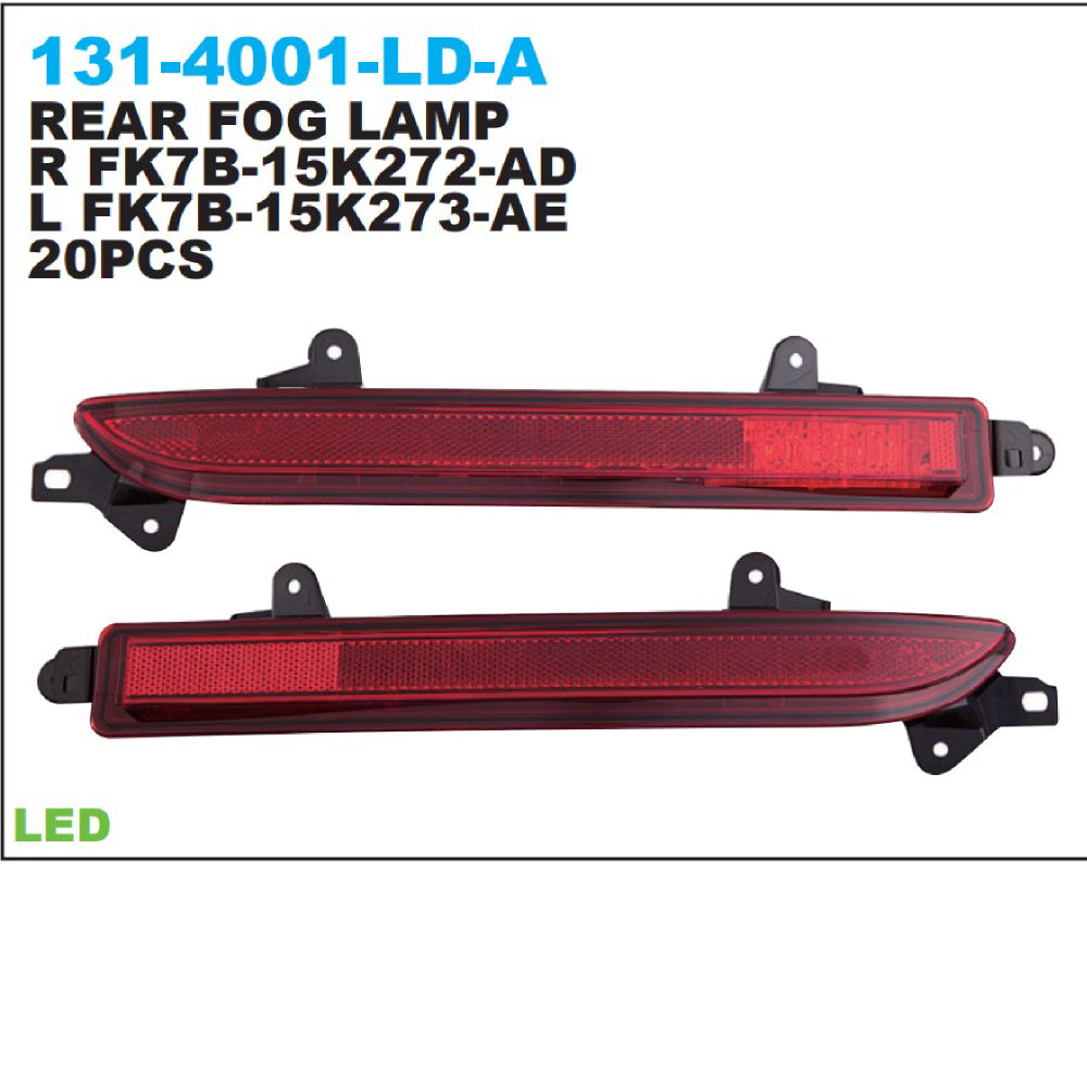 DEPO FOR FORD EDGE 2015 SERIES Auto Car REAR FOG LAMP Left FK7B-15K273-AE Right FK7B-15K272-AD