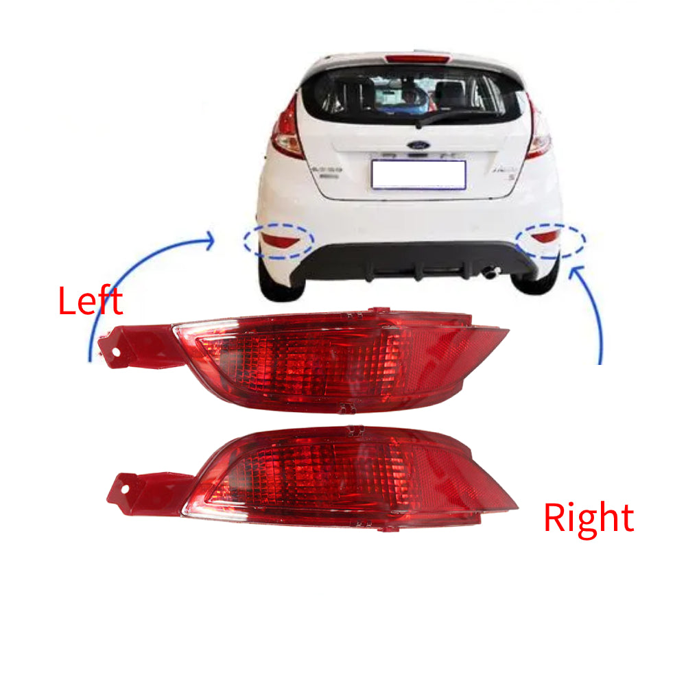 LQ-JNH-034L Ford Fiesta 09-13 Left and Rear Bumper Lamp Reflector Lamp DK49515L0 8A61515B0AA DK49-51660-A 8A61-15K273-AC 8A6115K273AB