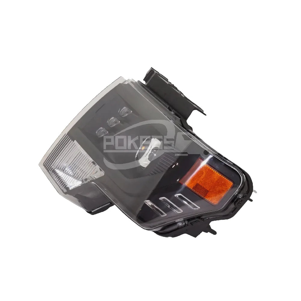 POKESS LED Head Light DL3Z13008FB 330-1157L-USH2 K30-1157L-USH2 Head Light Left Black for Ford Media F-150 10-14