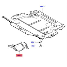 Load image into Gallery viewer, 7M217Z309AA 6M217Z309AG 7M217Z309AB 1768118 LQ-ZS-297 Insulation Shield Front Section for Ford Mondeo 1313-17/Mondeo 08-12/S-MAX