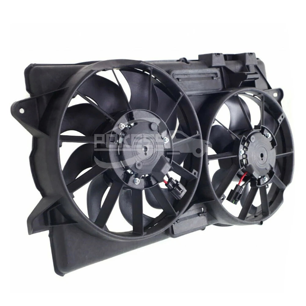 Auto Radiator Cooling Fan Ford Focus FR3Z8C607B FR338C607BE Radiator Cooling Fan Module for Ford Mustang 2015-2017