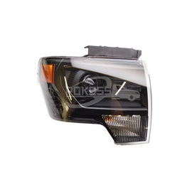 POKESS LED Head Light DL3Z13008DB 330-1157R-USH2 K30-1157R-USH2 Head Light Right Black for Ford Media F-150 10-14