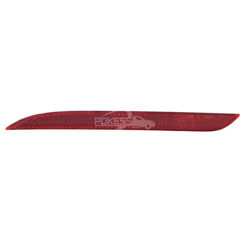 POKESS Rear Red Reflectors FR3Z15A449A FR3B17A849AB Left Rear Bumper Reflector for Ford Mustang 2015