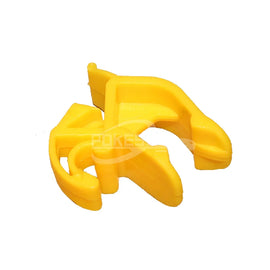 POKESS Car Clips W709046S300 W713903S300 Hood Connecting Rod Clips Yellow for Ford Mondeo 08-12/Fo-cus 05-11
