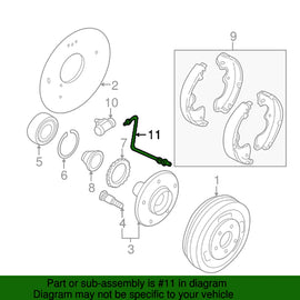 ZZC1-43-820A ZZD143820 Car Disc Brake Oil Pipe  Rear Brake Oil Pipe For Mazda/Escape 05-07 Line Accessories Brake