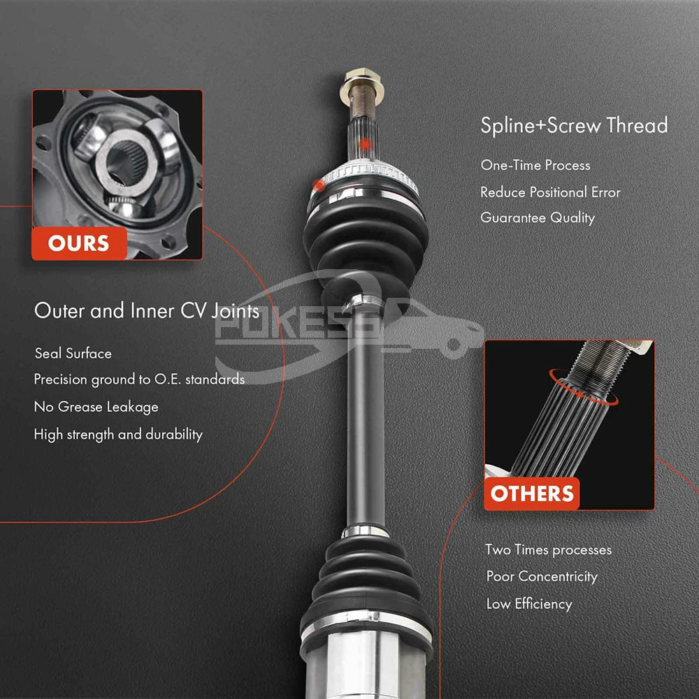 For Ford Edge Parts F2G33B437GB Front Left Drive Axle Shaft Assembly for Ford Edge Parts 2013 2015 2017 2019  2.7T AT 4WD