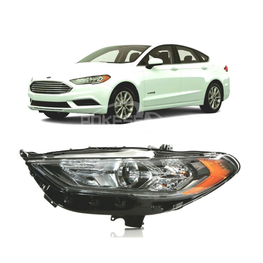 Car Headlight HS7Z13008H HS7313W030CH American for Ford Mondeo Fusion 2013-2017 Left Black Headlight Assembly