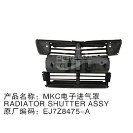 Car Radiator Shutter EJ7Z8475A EJ7B8475AL Plastic Front Upper Radiator Support Shutter Assty for Lincoln MKC