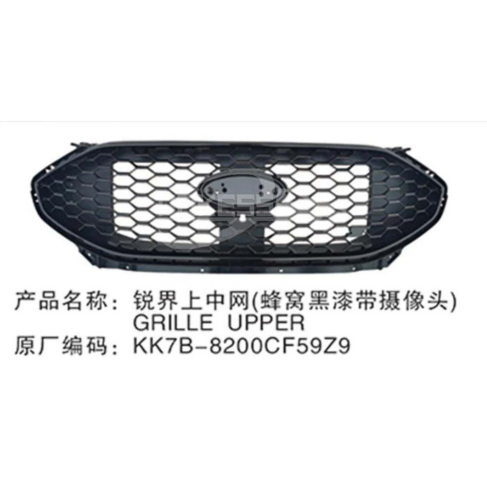 Front Ford Edge Front Grille 2021 KK7B8200CE5YZ9 KK7B8200CF5YZ9 KK7B8200CD5YZ9 Front Bumper Grille for Ford Edge 2019 2020 2