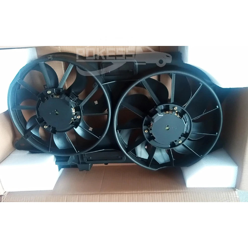 For Mustang GT Accessories FR3Z8C607B FR338C607BE Radiator Electric Radiator Cooling Fan for Ford Mustang 15-17 2.3T