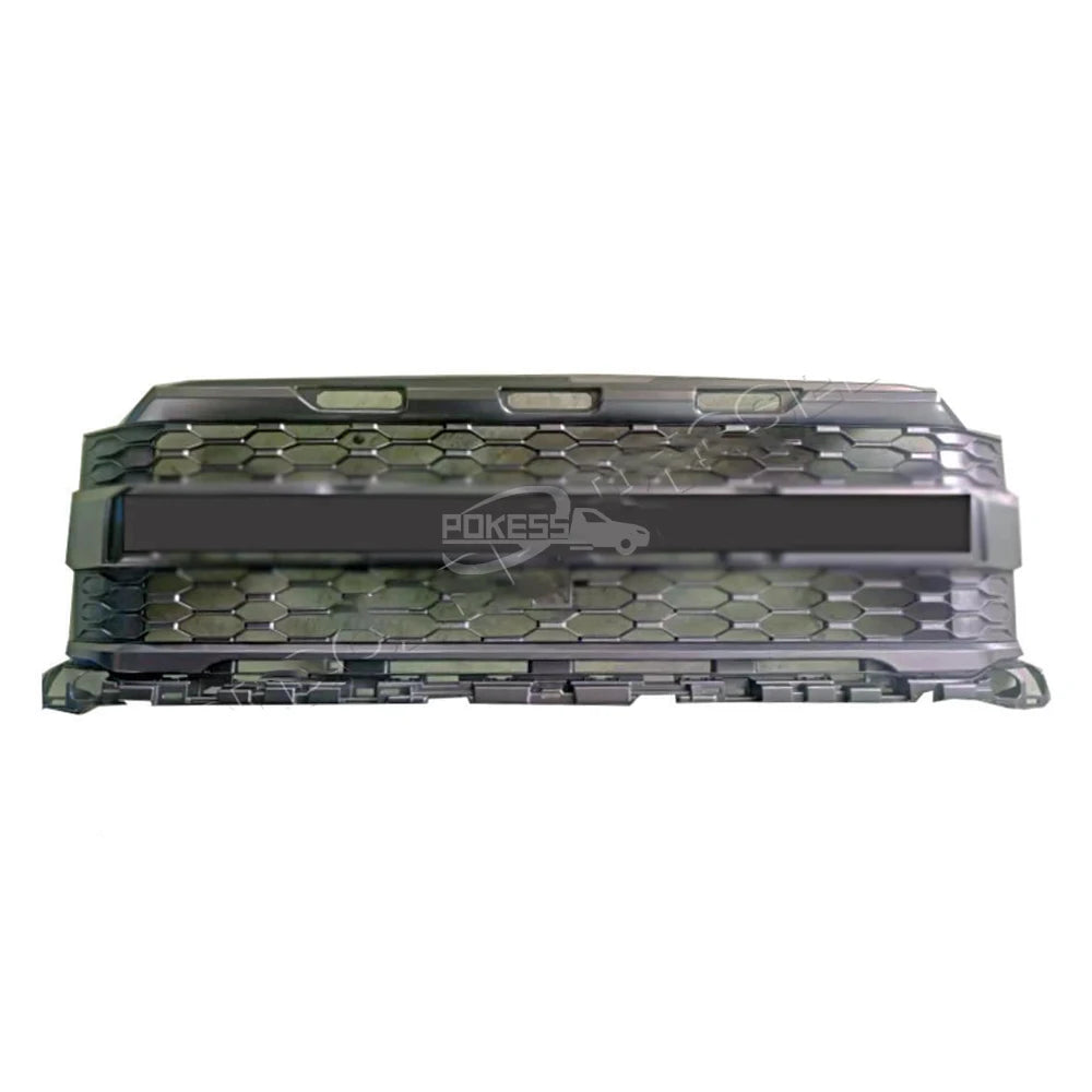 POKESS Car Grills ML3Z8200YB ML3V8200YK5FM6 Grill for Ford F150 2021-(RAPTOR)