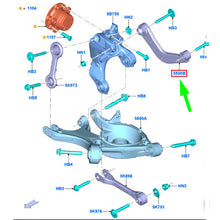 Load image into Gallery viewer, American Cars Upper Lower Control Arm E1GC5K743AXB E1GZ5500D Upper Rear Suspension Bend Control Arm for Ford Edge Mustang