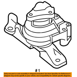 Auto Parts Engine Mounting DG1Z6038C CT436F012BA 8T4Z6038A Auto Suspension System Engine Mount for Ford Edge 2007-2015