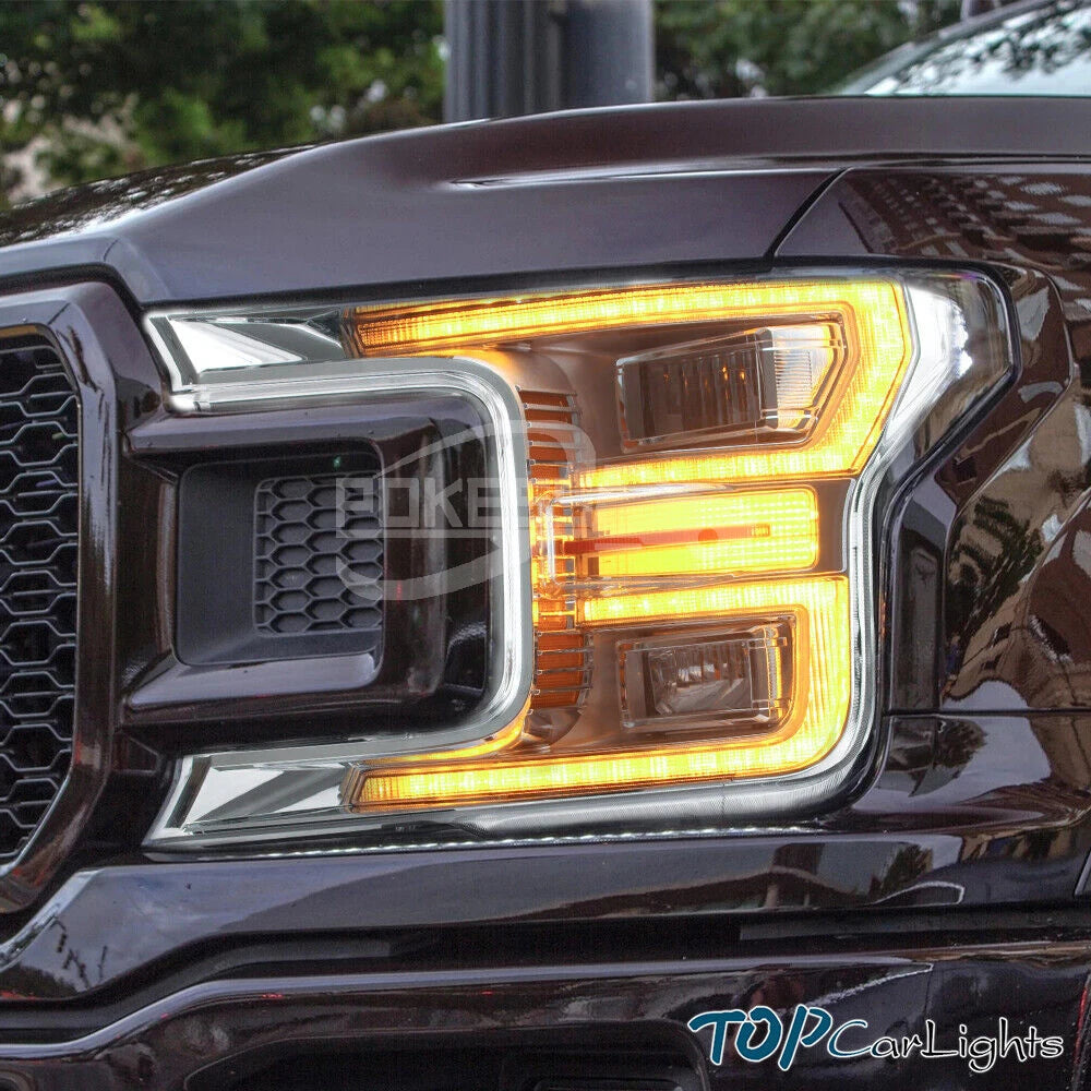 JL3Z13008T JL3Z13008Z JL3Z13008E JL3413006AH JL3413006AJ 5588838 Left Headlight for Ford F-150 2018