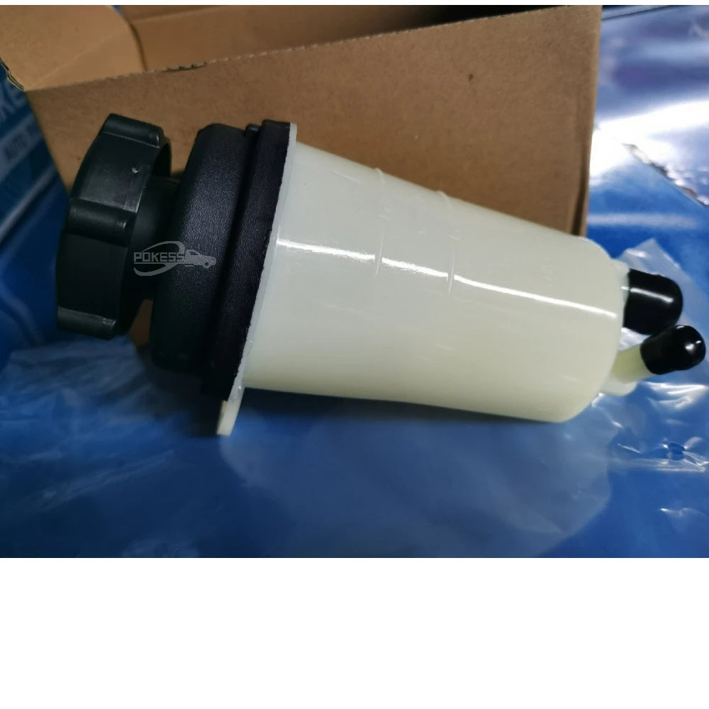 OEM 4M513K514AC Power Steering Oil Reservoir Built-in Filter Fit Euro Ford Focus C-MAX Hydraulic Steering Fluid Tank 1420238