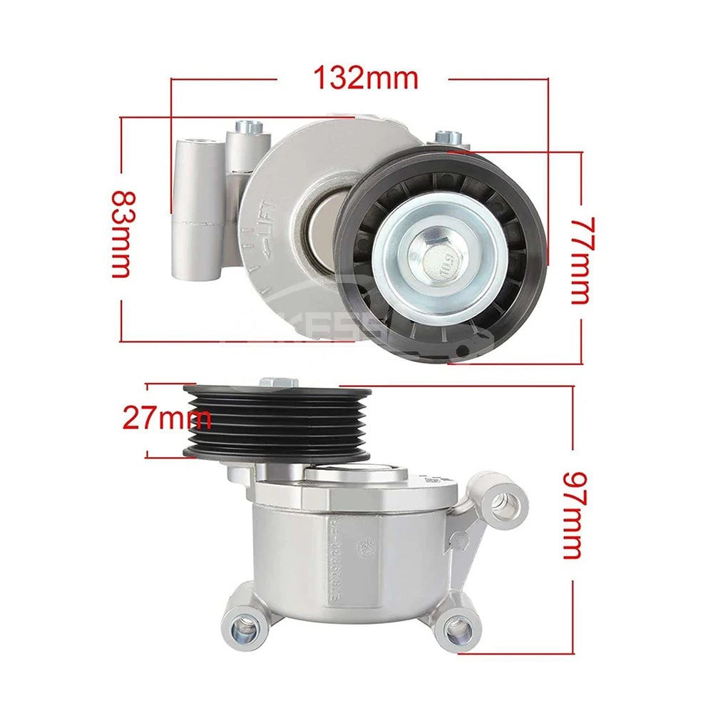 5M5Q6A228AA 3M5Q6A228AD 3M5Q6A228AE 3M5Q6A228AC 3M5Q6A228AB 1315781 1251661 1364542 Pulley Belt Tensioner for Ford Focus