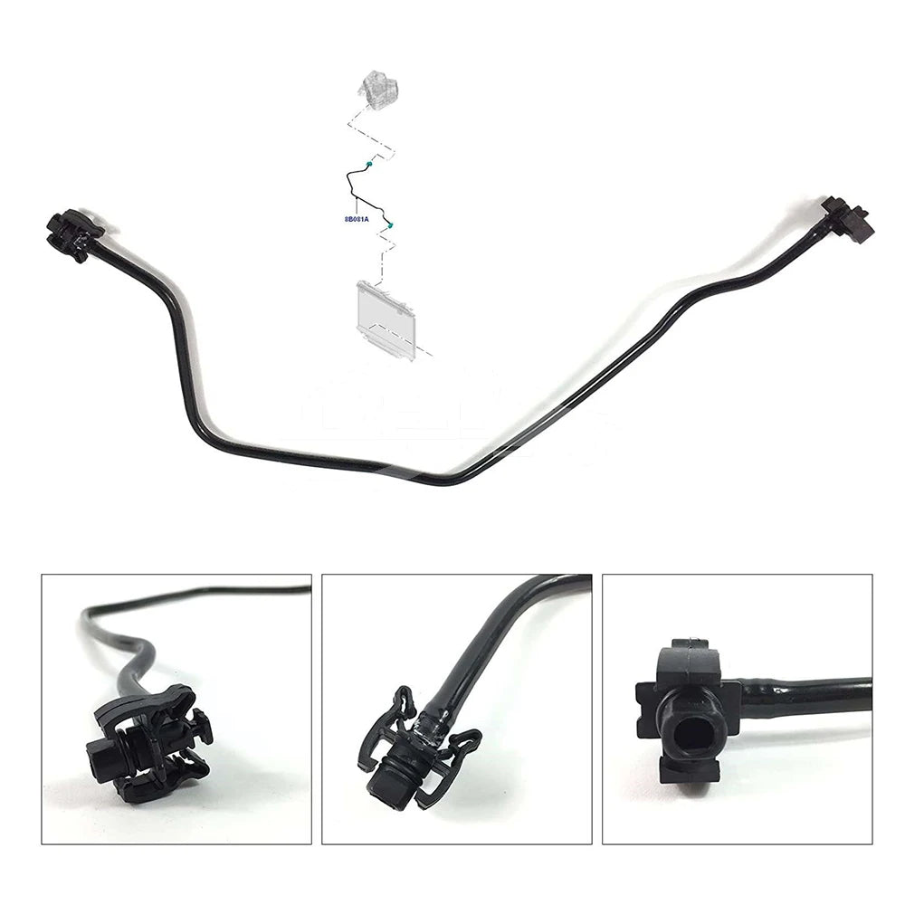 Overflow Water Hose 8V218B081BD Y40515383B BE8Z8B081B Radiator Water Returning Pipe for Ford Fiesta 13