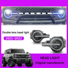 Load image into Gallery viewer, 12V Headlight for Ford Bronco/Raptor 2020-2022 Car Headlight Assembly LED Front Light Lamp POKESS Brand