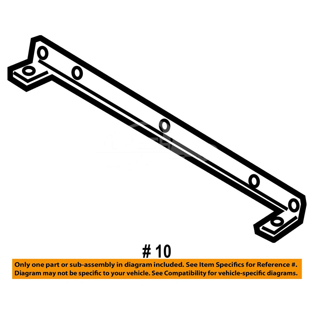 AL3Z17754B AL3V17W996AB Small Right Front Bumper Bracket for Ford F-150 2012-2014