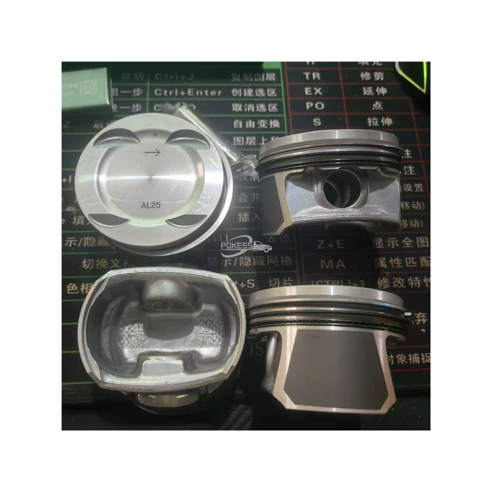 55588065 Piston STD (Set of 4) for Chevrolet Volt Chevrolet Malibu XL Chevrolet Trax