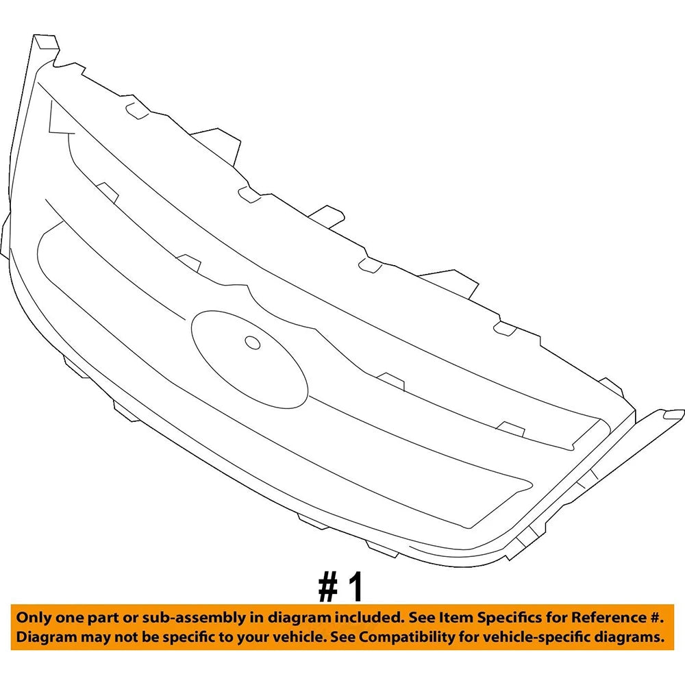 for Ford Taurus Spare Parts AG1Z8200AC Front Grills Complete Bumper With Grills for Ford Taurus 2011 2012 2013 2014 2015