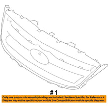 Load image into Gallery viewer, for Ford Taurus Spare Parts AG1Z8200AC Front Grills Complete Bumper With Grills for Ford Taurus 2011 2012 2013 2014 2015