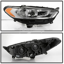 Load image into Gallery viewer, Car Headlight DS7Z13008A DS7313W029CD Right Black Headlight for Ford Mondeo MK4 Fusion 13-16
