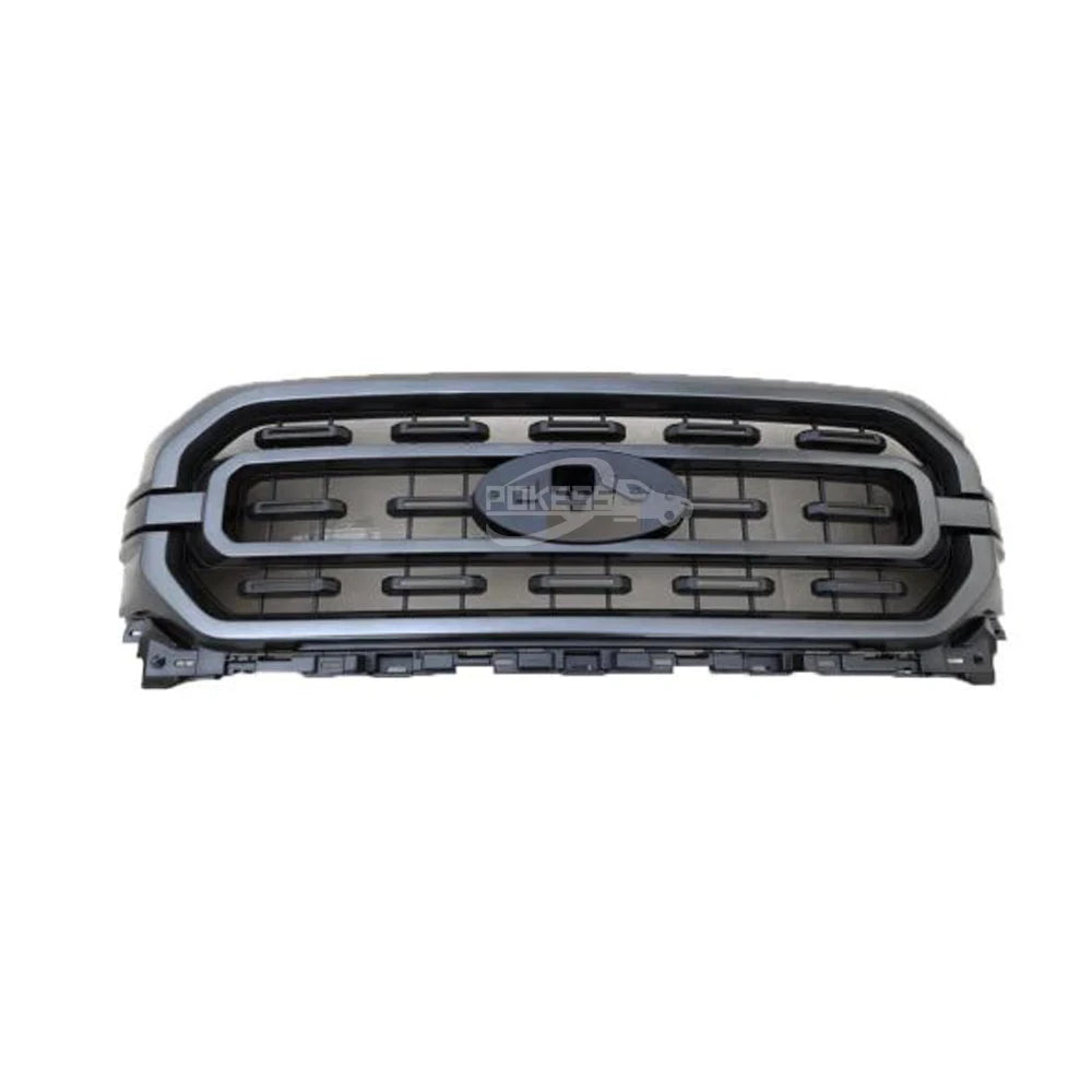 POKESS Auto-Grills ML3Z8200CA ML348200CESMAS Electric-Plating Grill for Ford F150 2021-