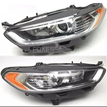 Load image into Gallery viewer, Car Headlight DS7Z13008A DS7313W029CD Right Black Headlight for Ford Mondeo MK4 Fusion 13-16