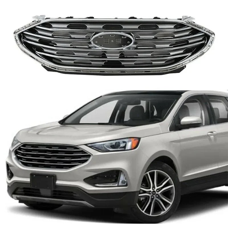 Car Grills KK7B8200AF5YZ9 KK7B8200AG5YZ9 Car Body Parts Front Grille for Ford New Edge 2020-