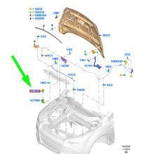 Load image into Gallery viewer, Car Bonnet Rubbers 8V4116C618BE CV6Z16758A Hood Buffer Rubber for Ford Focus 12/15/19 Ecosport 13/Escape