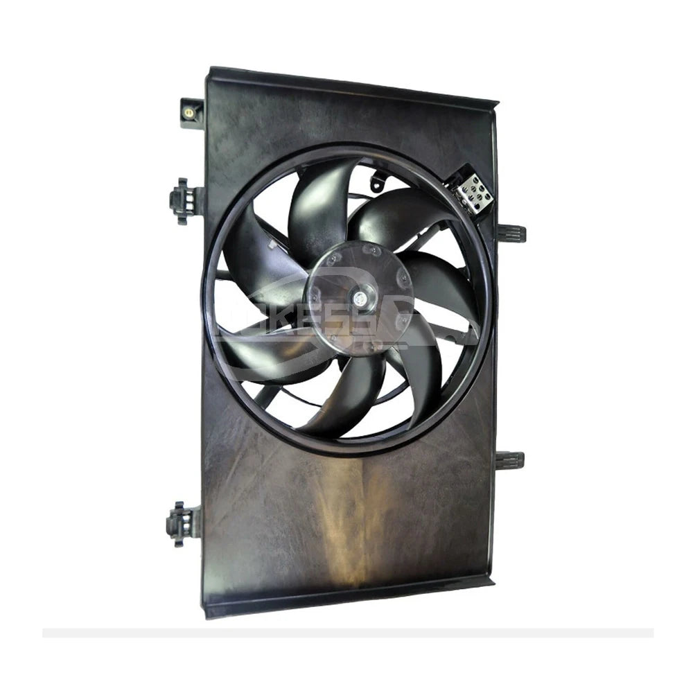 ZJ3615025E ZJ3615025D ZJ3615025B ZJ3615025C ZJ3615025F Radiator Cooling Fan Assembly with Resistor for Ford Fiesta 09-12
