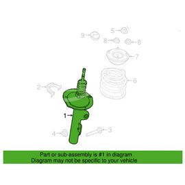 Auto Parts Shock Absorber Accessories OEM FB5Z18124T BB5Z18124B BB5318K001EC FB5Z18124W AST84816 for Ford Explorer 3.5 4WD