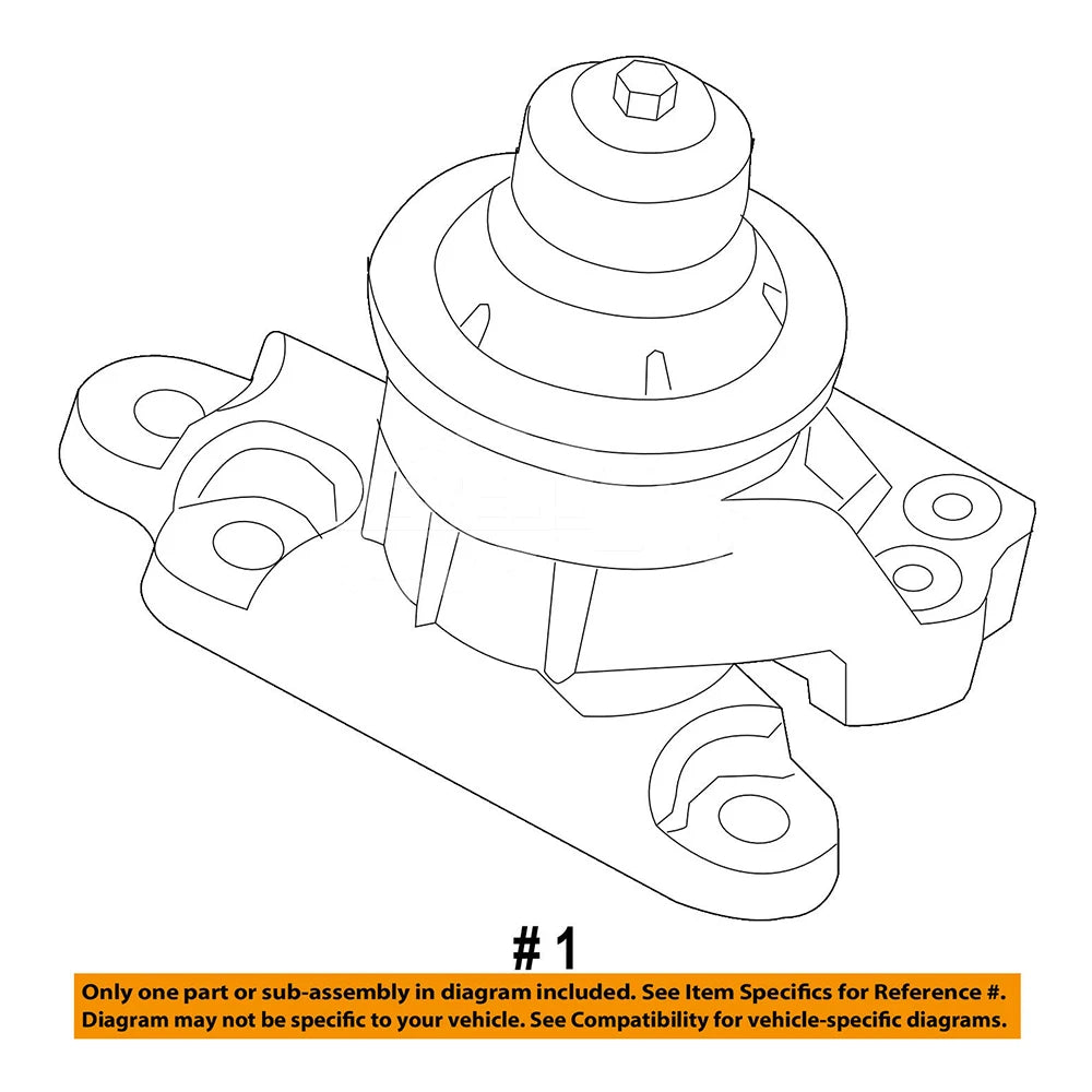 Auto Engine Trans Mounting Front Mount Right GB5Z6038A for FORD OEM 11-19 Explorer