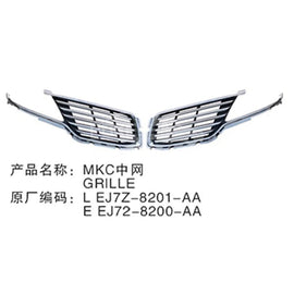 China Auto Front Grilles EJ7Z8200AAA EJ7Z8200A Front Complete Silver Electricplating Right Grille for Lincoln MKC