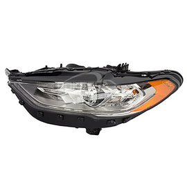 Car Headlight HS7Z13008H HS7313W030CH American for Ford Mondeo Fusion 2013-2017 Left Black Headlight Assembly