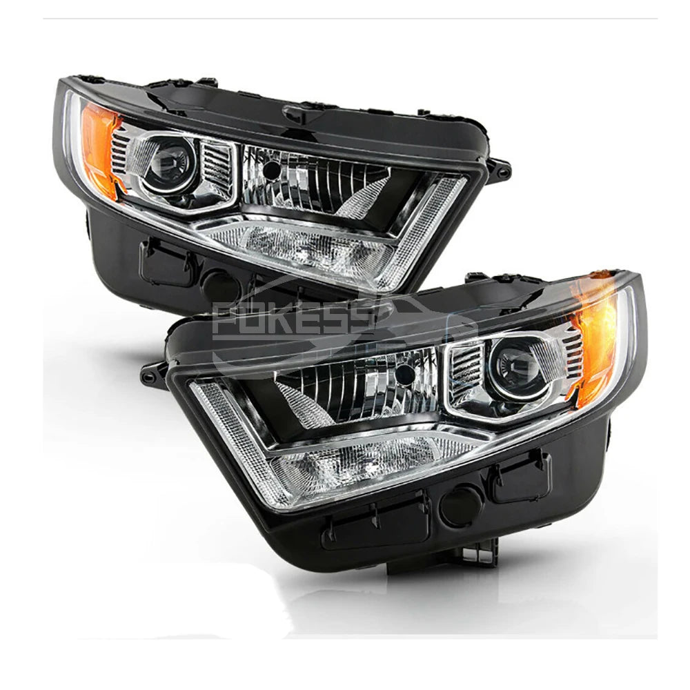 POKESS Front Light FT4Z13008A FT4B13W029AF 2066679 Headlight for Ford Edge 2015