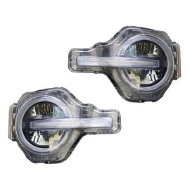 12V Headlight for Ford Bronco/Raptor 2020-2022 Car Headlight Assembly LED Front Light Lamp POKESS Brand
