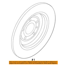 Load image into Gallery viewer, Car Brake Disc BT4Z2C026B BT4Z2C026A BT432C026AC BT432C026AE Brake Rear Disc Brake for Ford Edge 10-14
