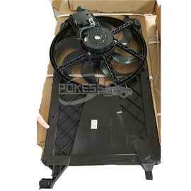 Radiator Cover 5M5H8C607AD QS1374D 5M5H8C607AA Radiator Cooling Fan Frame with Module for Ford Focus 05-13