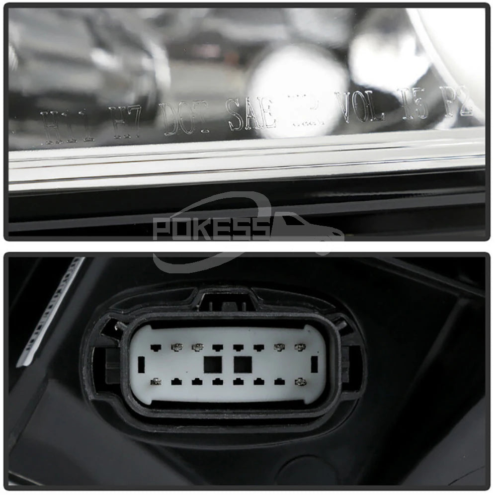Car Headlight DS7Z13008A DS7313W029CD Right Black Headlight for Ford Mondeo MK4 Fusion 13-16