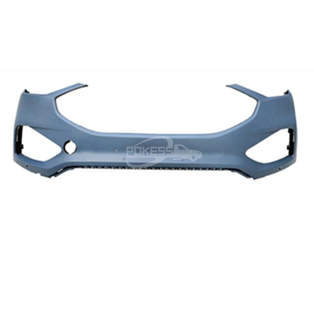 POKESS New Condition Front Bumper for Ford Edge 2020 KK7BS17K819CAPRAA Model No Holes Compatible with Mazda Ranger