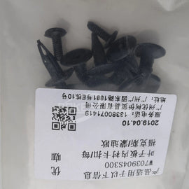 Auto Fastener Plastic Clips W703904S300 W703069S300 Front & Rear Fender Inner Iining Clips for Ford Focus 05-12 Fusion 08-12