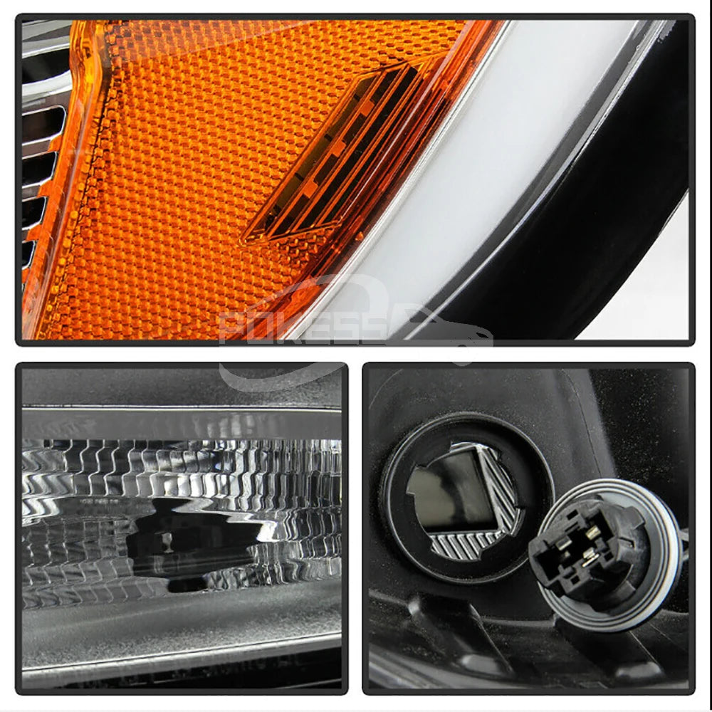 POKESS Front Light Bulb FT4Z13008F FT4B13W030AF 2066680 Headlight for Ford Edge 2015