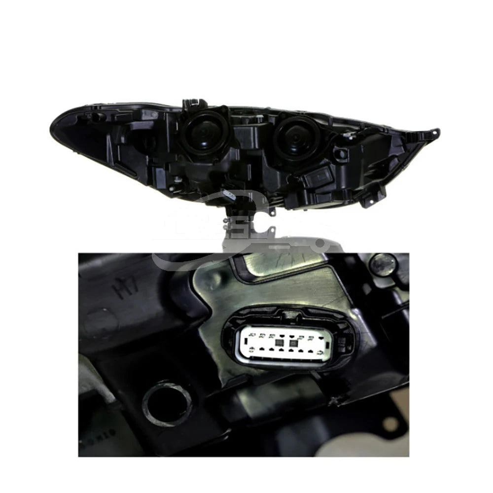 Car Headlight HS7Z13008H HS7313W030CH American for Ford Mondeo Fusion 2013-2017 Left Black Headlight Assembly