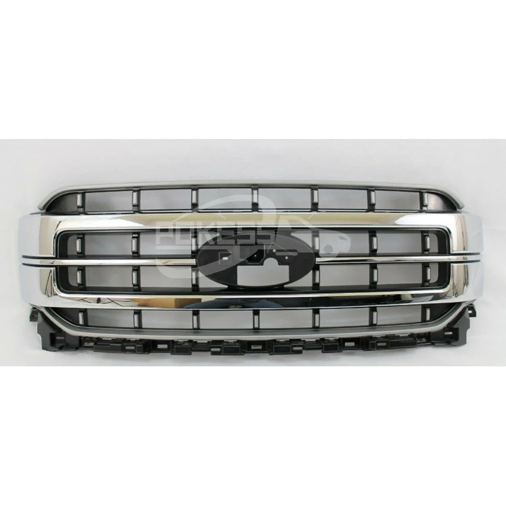 POKESS Universal Grill ML3Z8200FA ML348200FESMAS Electric-Plating Grill for Ford F150 2021-