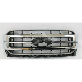 POKESS Universal Grill ML3Z8200FA ML348200FESMAS Electric-Plating Grill for Ford F150 2021-