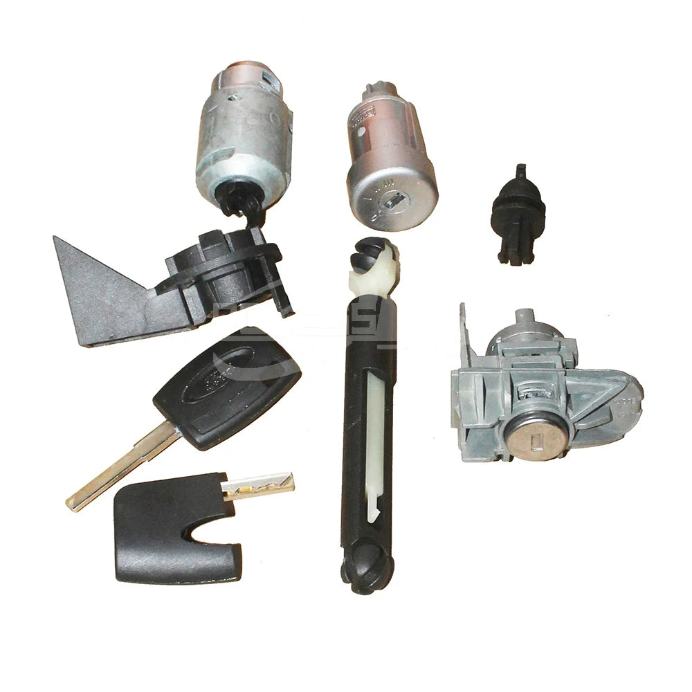 Car Central Locking System 4M5AA22050BK 4M5AA22050BL Car Door Lock Key Set Assy for Ford Focus 05